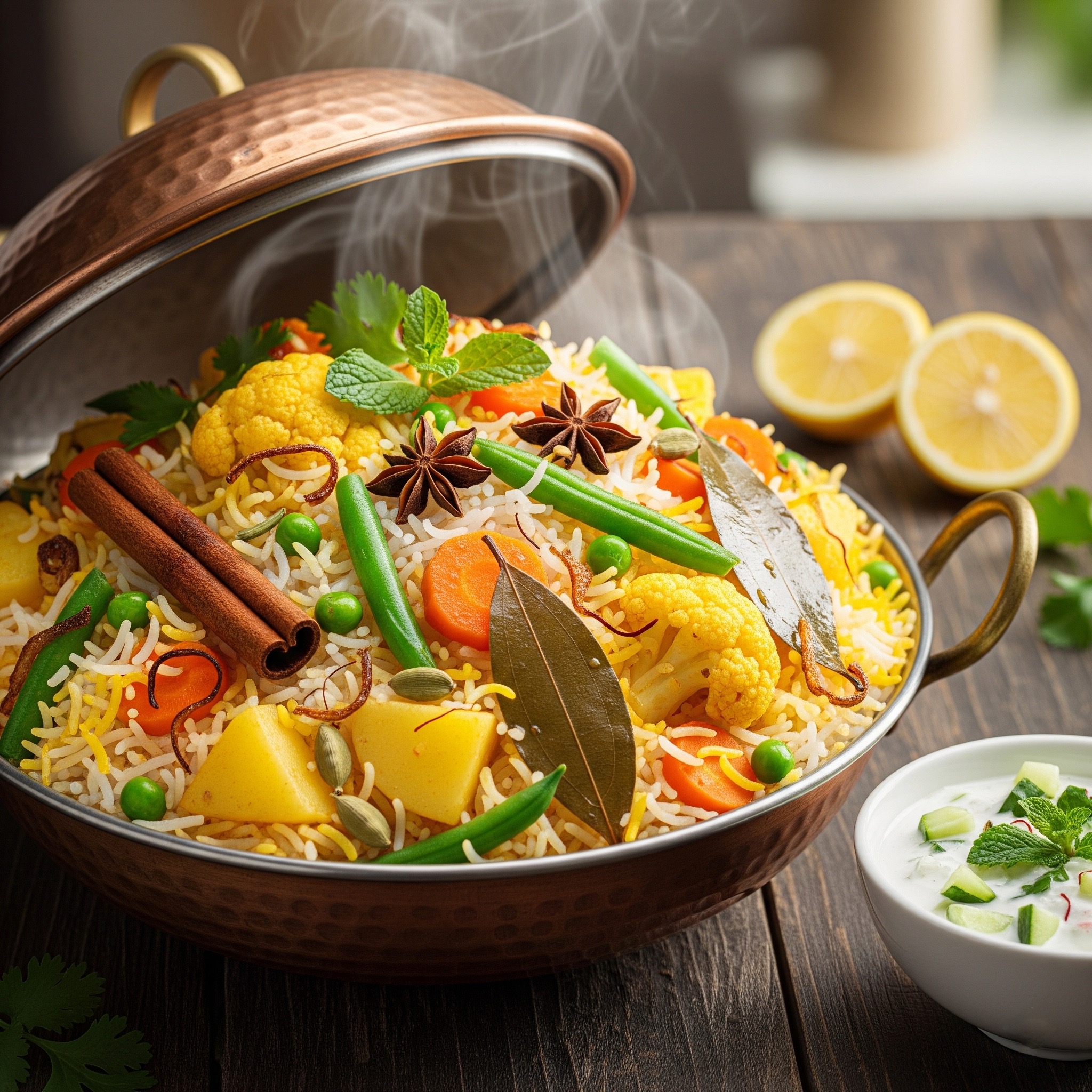Aromatic Vegetable Biryani