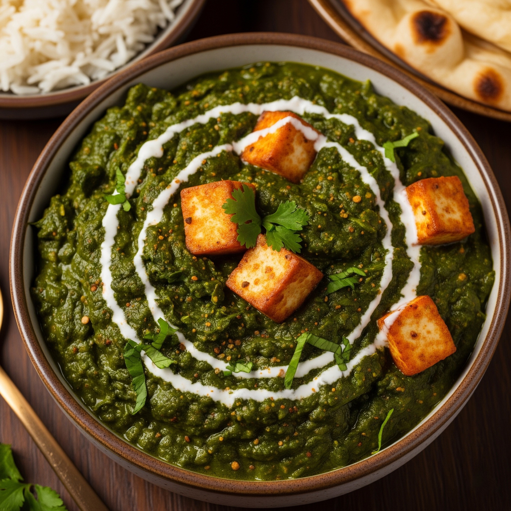 Creamy Palak Paneer